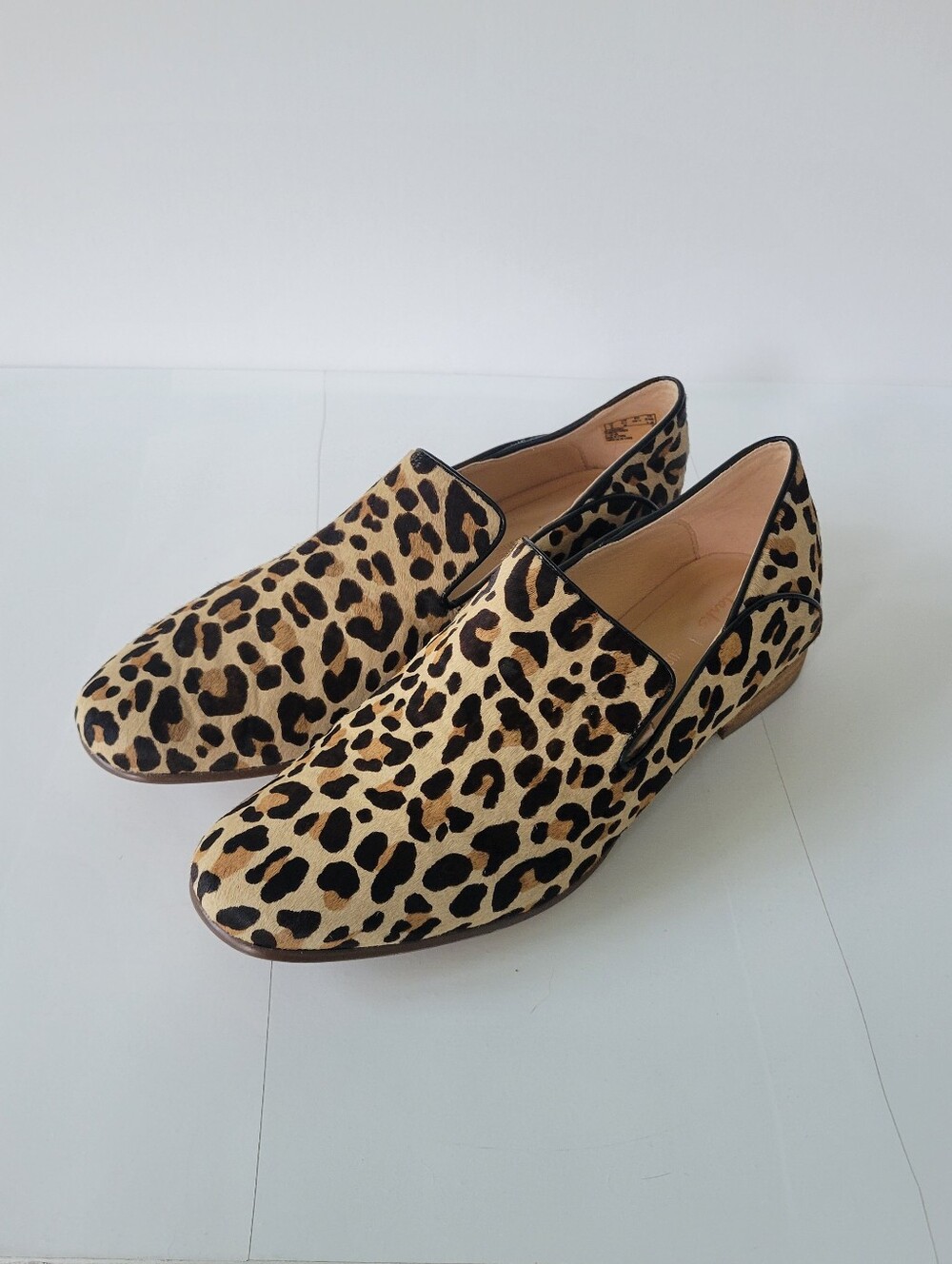 Clarks Cushion Plus Pure Viola Leopard Flats - Picture 1 of 6